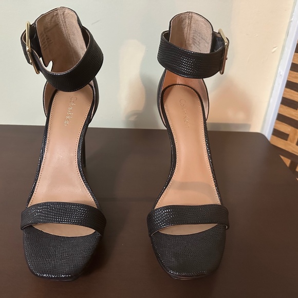 Calvin Klein Heels, Black - Picture 1 of 5